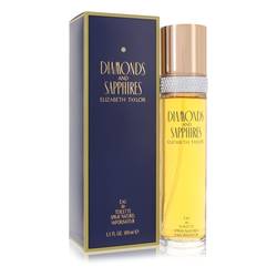 Diamonds &amp; Sapphires Eau De Toilette Spray By Elizabeth Taylor